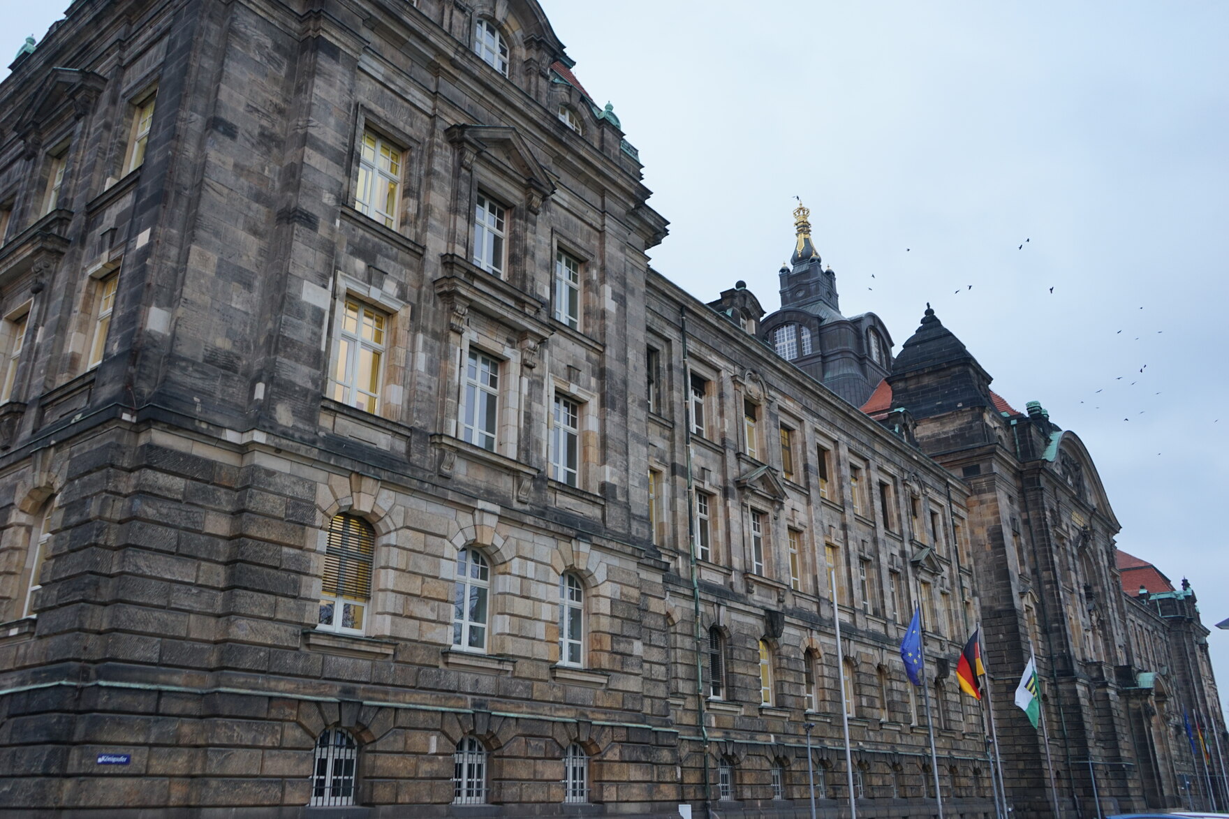 Gebäude der Staatskanzlei Sachsen sowie des Sächsischen Staatsministeriums für Regionalentwicklung